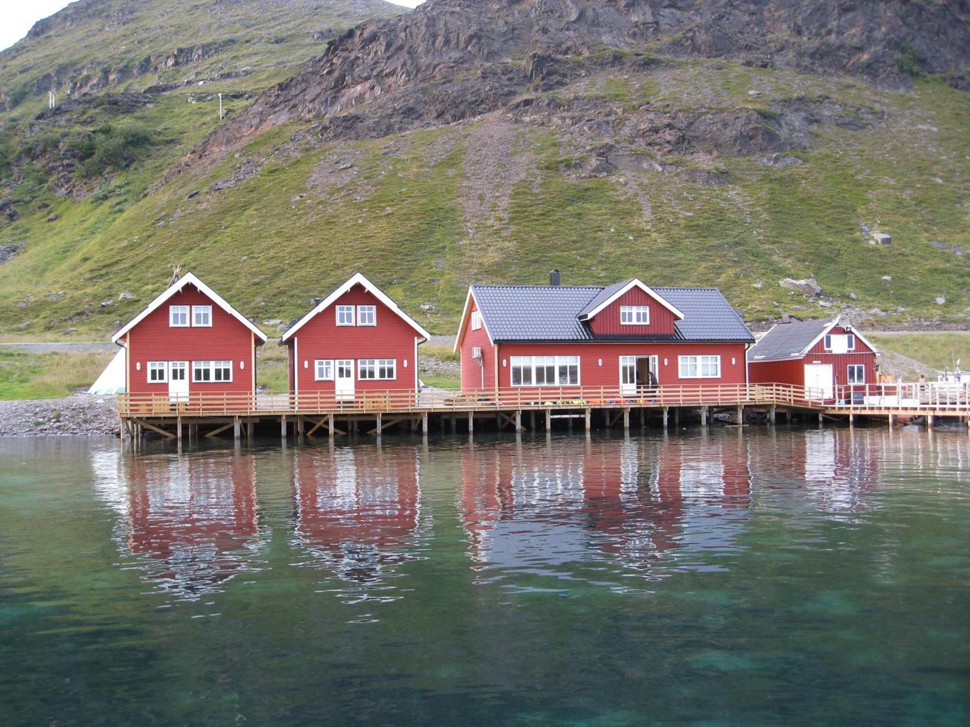 Sarnes Seaside Cabins Honningsvåg Exterior foto